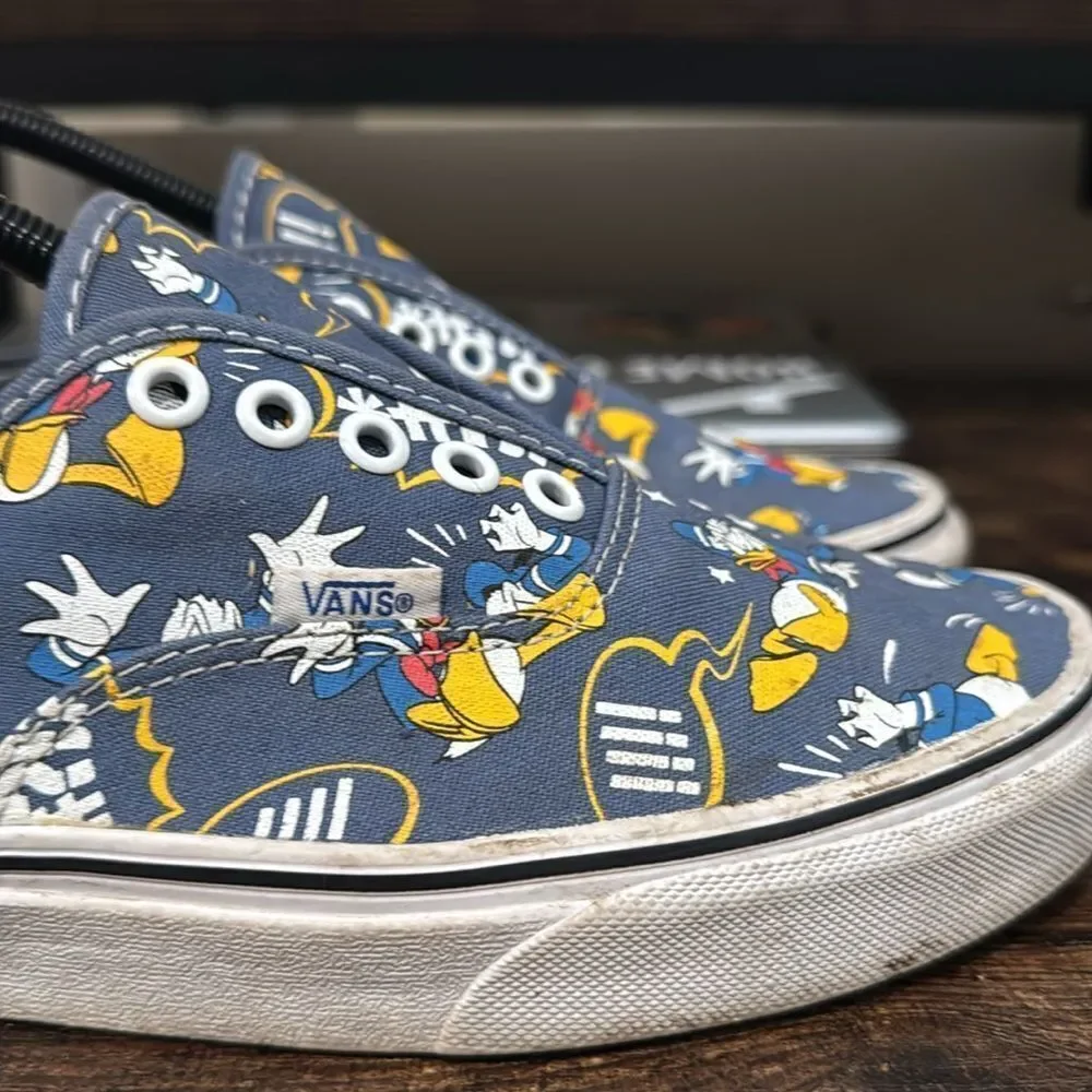 Vans X‎ Disney Donald Duck Sneakers size 11W/9.5 m
